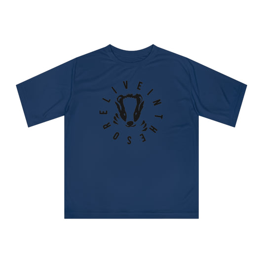 LIVEINTHESORE- HONEY BADGER PERFORMANCE T-SHIRT