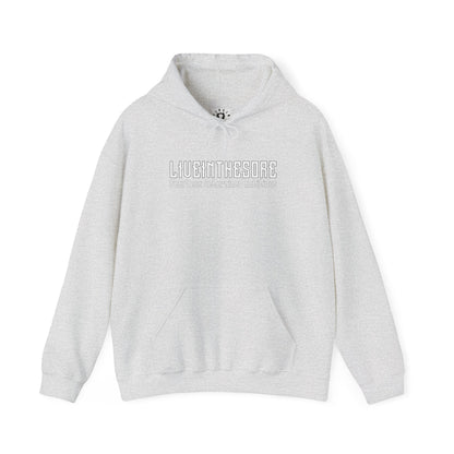 LIVEINTHESORE-FEARLESS DETERMINED AMBITOUS MANTRA HOODED SWEATSHIRT