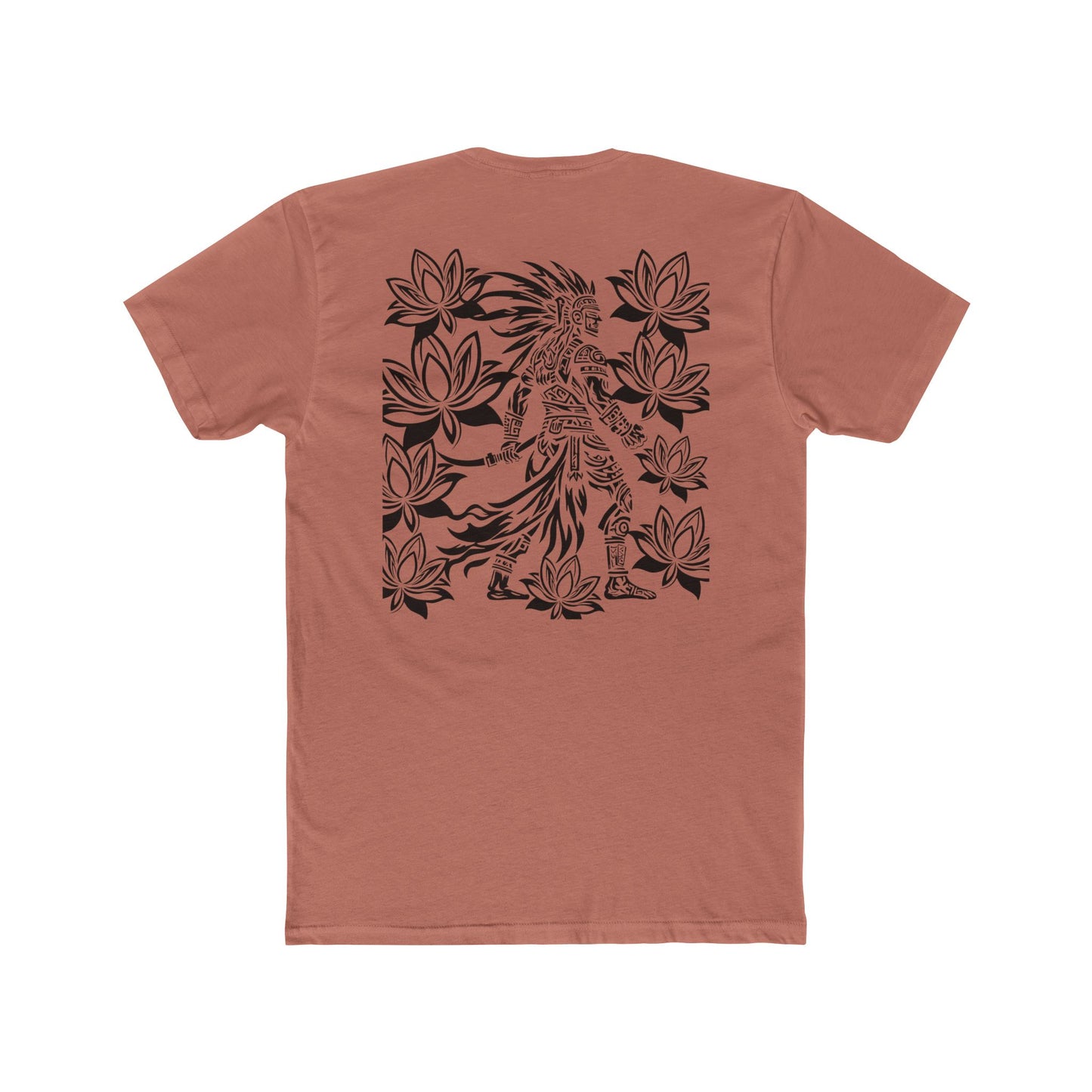 LIVEINTHESORE-AZTEC WARRIOR LOTUS AURA T-SHIRT