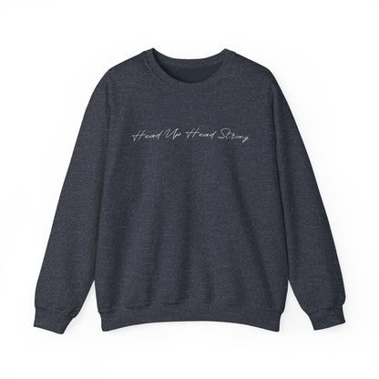 LIVEINTHESORE- Head Up Head Strong Pullover Sweater