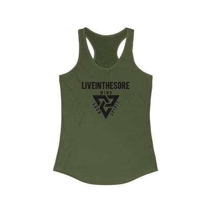 LIVEINTHESORE MBS WOMENS TANK TOP