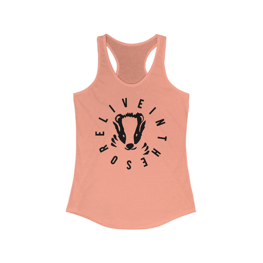 LIVEINTHESORE-Womens Racerback Tank