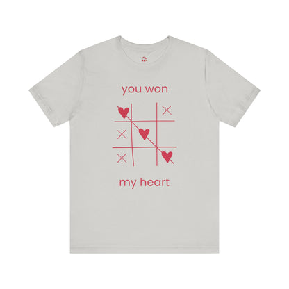 You Won My Heart Valentines T-shirt