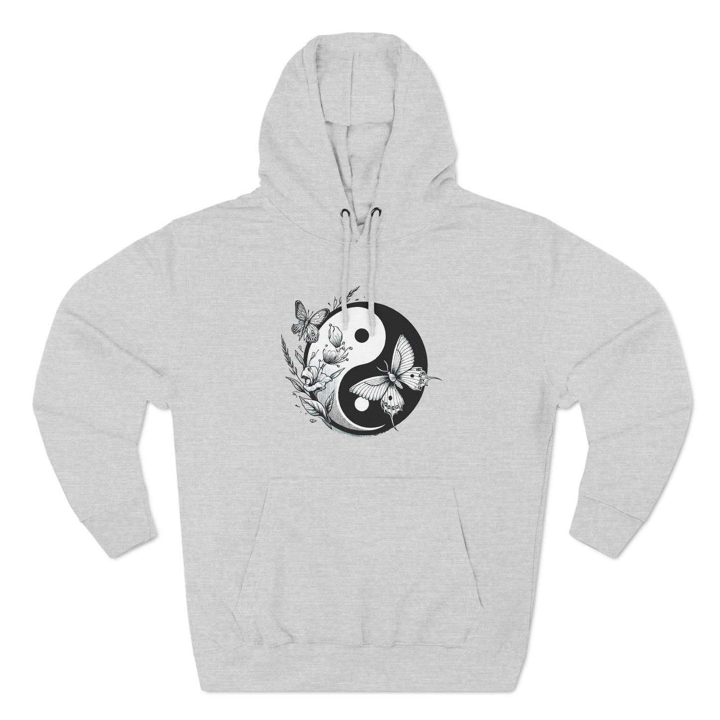 LIVEINTHESORE-YINYANG BUTTERFLY HOODIE