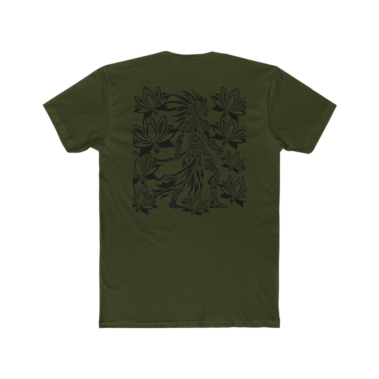 LIVEINTHESORE-AZTEC WARRIOR LOTUS AURA T-SHIRT