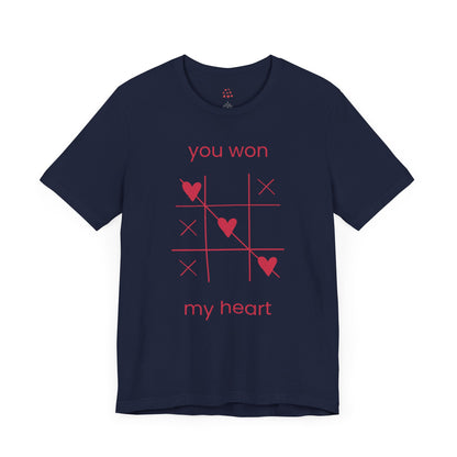 You Won My Heart Valentines T-shirt