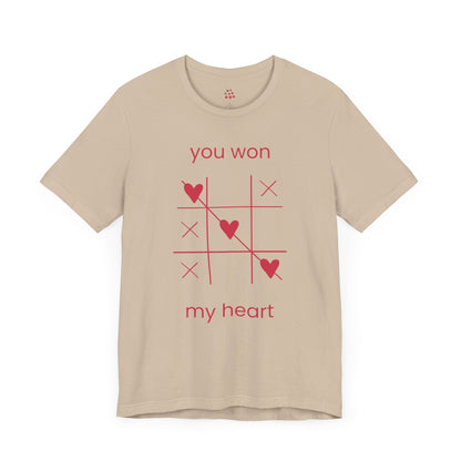 You Won My Heart Valentines T-shirt