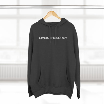 LIVEINTHESORE MIND BODY SPIRIT FLEECE HOODIE