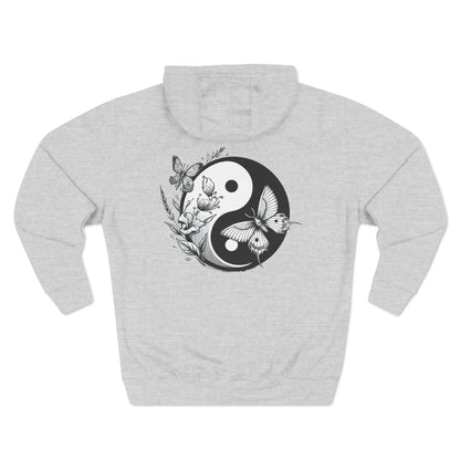 LIVEINTHESORE-YINYANG BUTTERFLY HOODIE