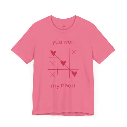 You Won My Heart Valentines T-shirt