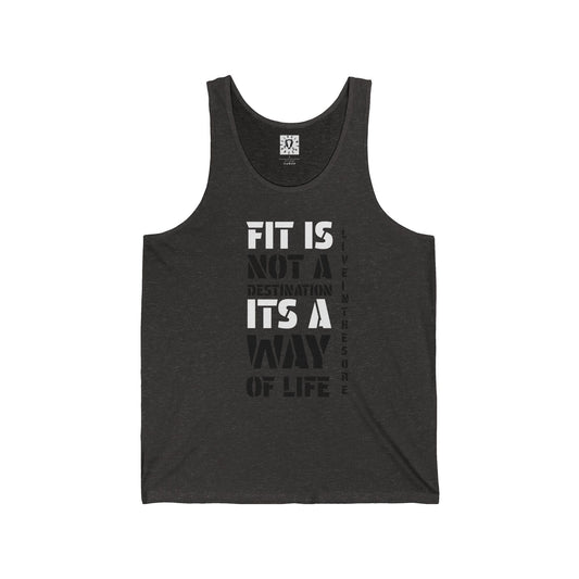 LIVEINTHESORE-FIT IS A WAY OF LIFE MUSCLE TANK TOP