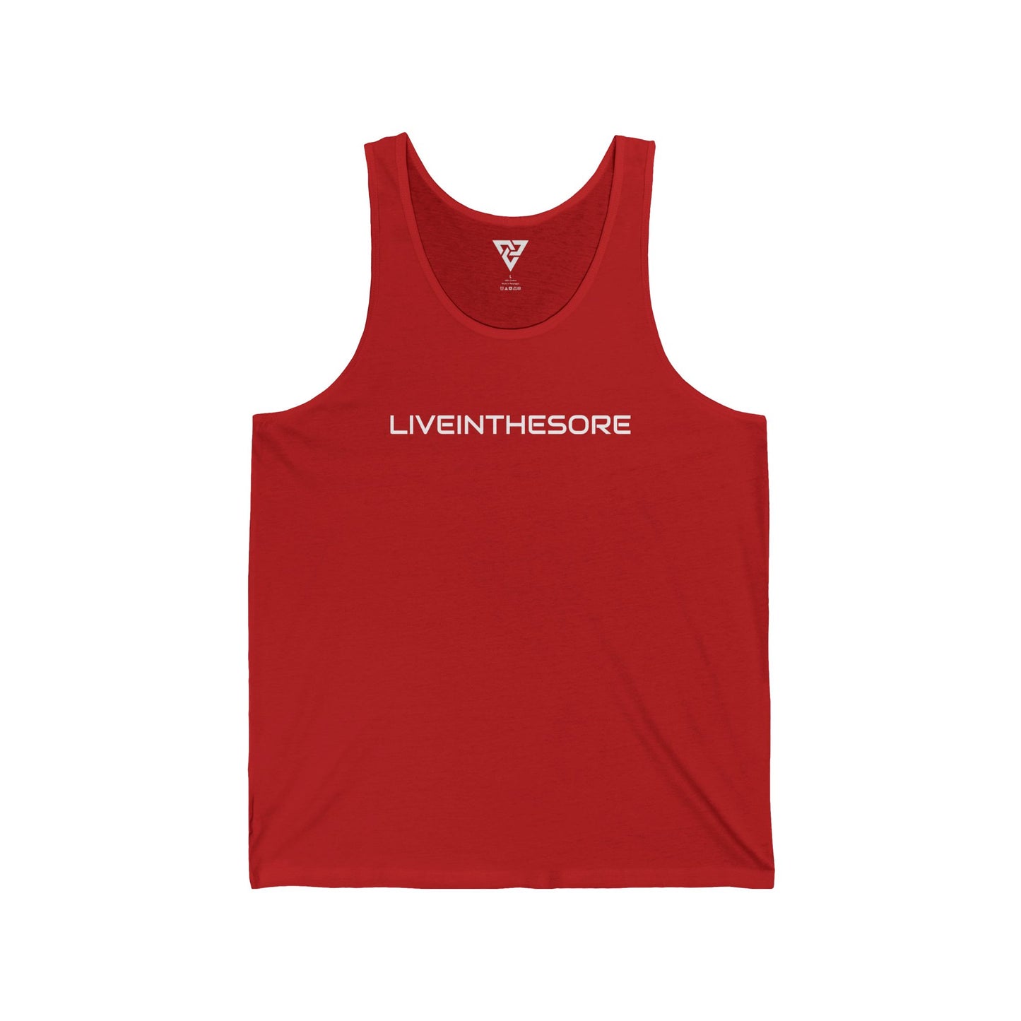 LIVEINTHESORE MBS WORKOUT TANK