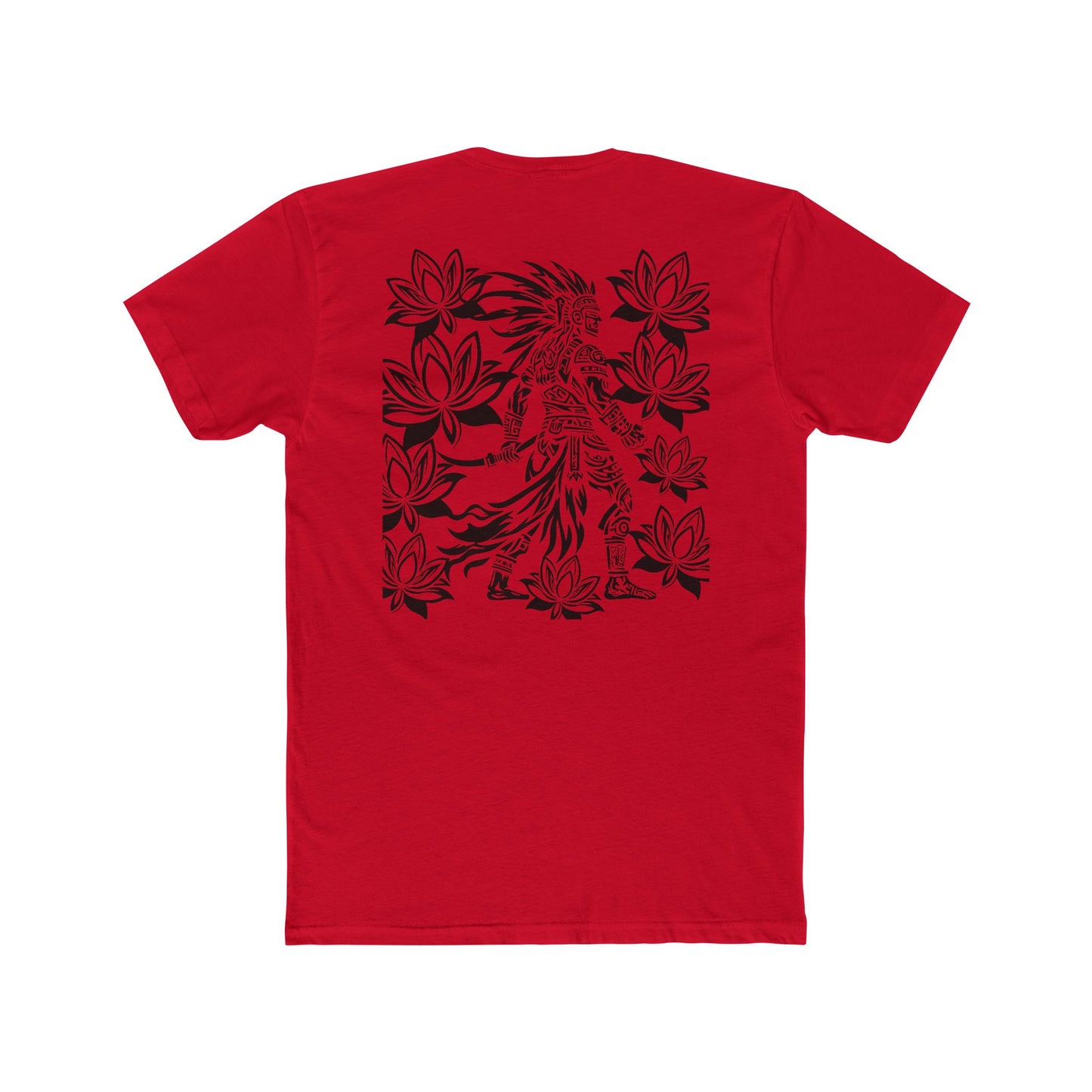 LIVEINTHESORE-AZTEC WARRIOR LOTUS AURA T-SHIRT