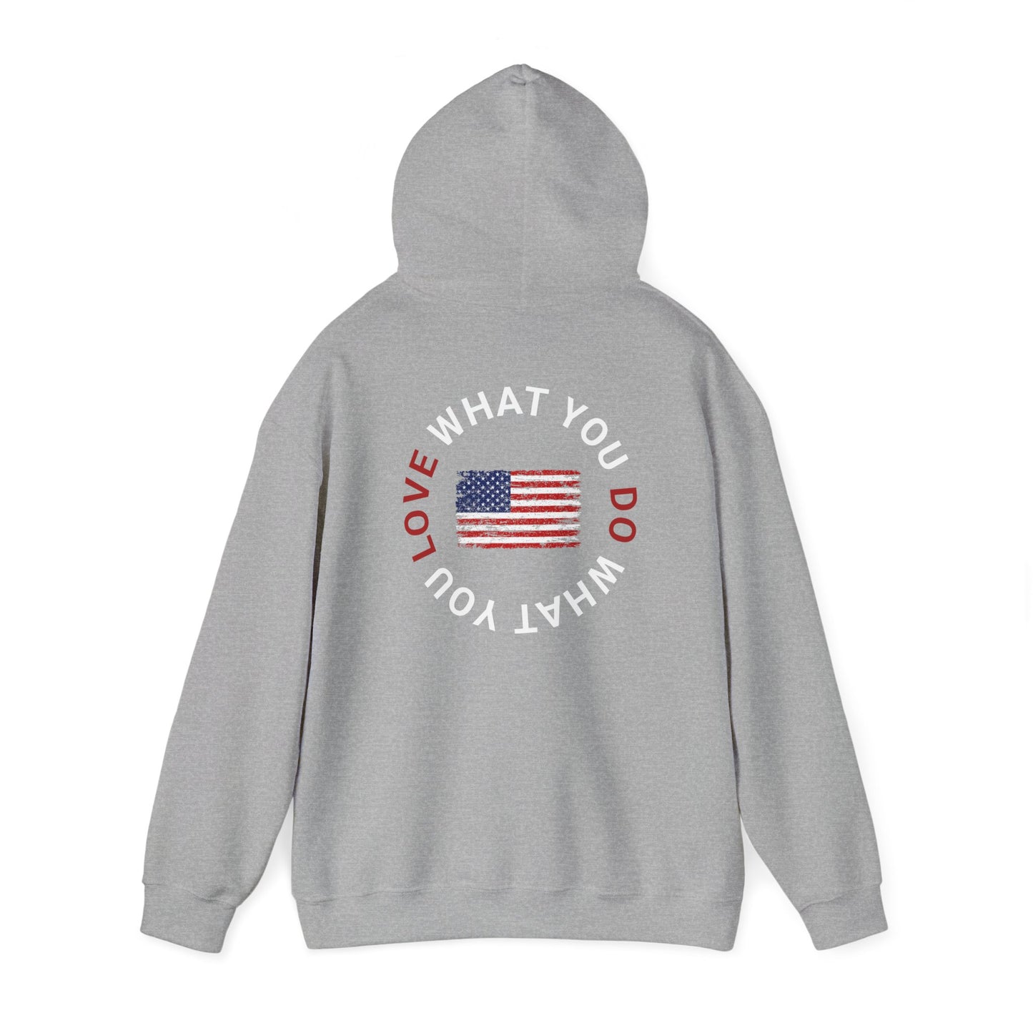 LIVEINTHESORE-LOVE WHAT YOU DO WHAT YOU LOVE HOODED SWEATSHIRT