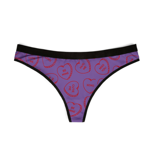 Valentines Day Cute Convo Candy Thong