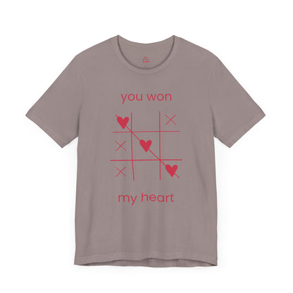 You Won My Heart Valentines T-shirt