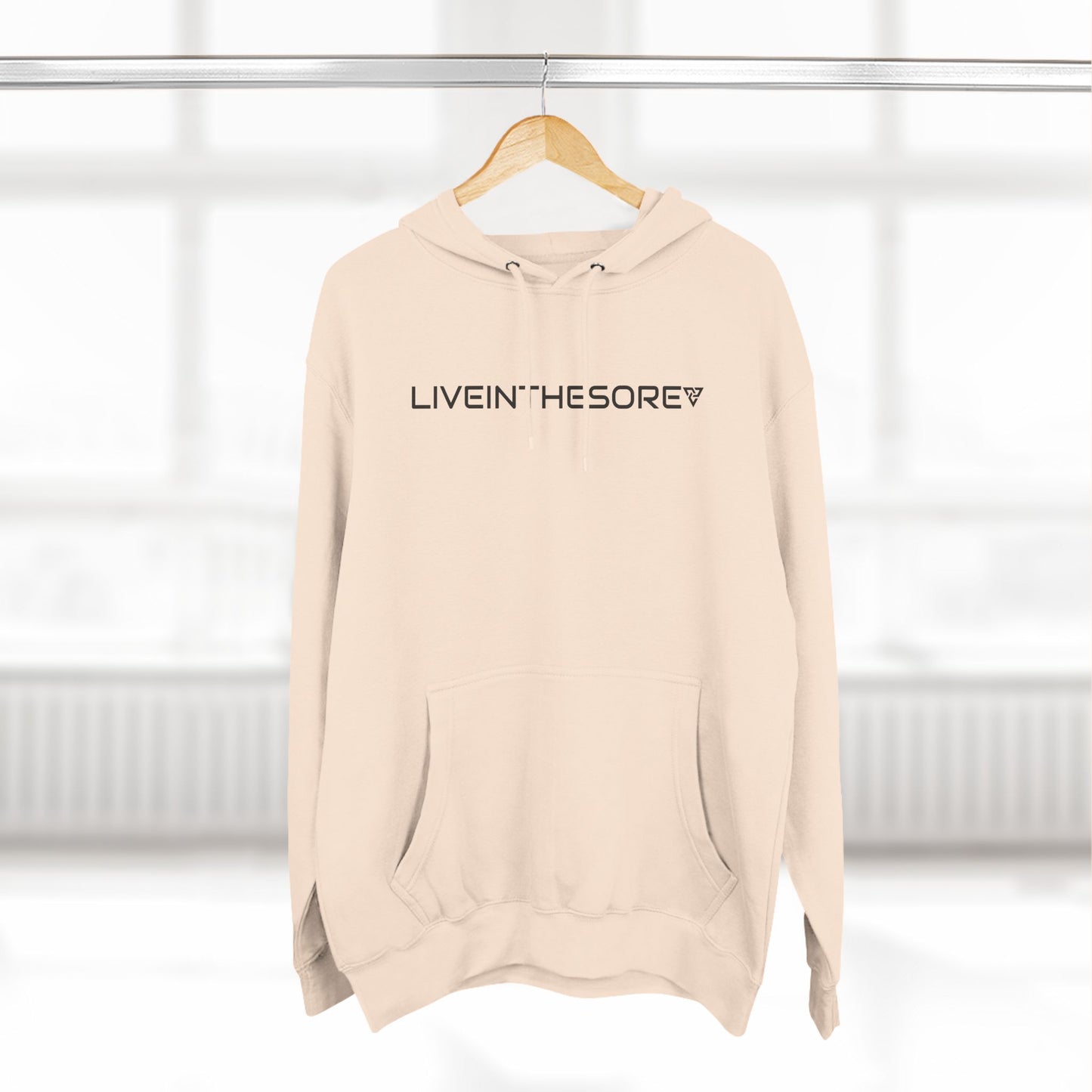 LIVEINTHESORE MIND BODY SPIRIT FLEECE HOODIE