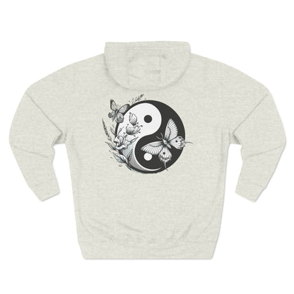 LIVEINTHESORE-YINYANG BUTTERFLY HOODIE