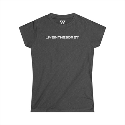 WOMENS LIVEINTHESORE MBS T-SHIRT