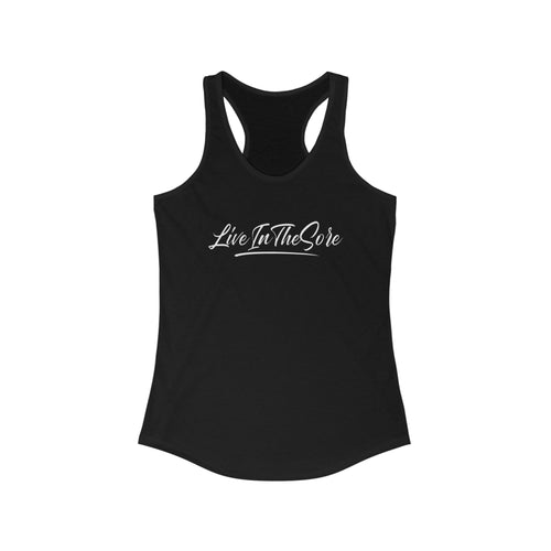 WOMENS LIVEINTHESORE WORKOUT TANK TOP