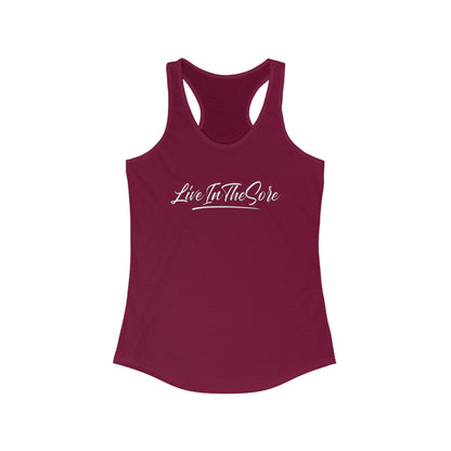 WOMENS LIVEINTHESORE WORKOUT TANK TOP