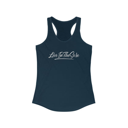 WOMENS LIVEINTHESORE WORKOUT TANK TOP