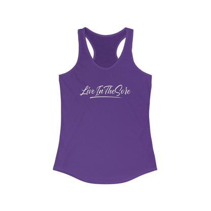 WOMENS LIVEINTHESORE WORKOUT TANK TOP