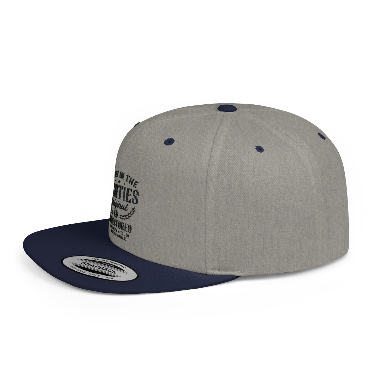 Built In The Eighties Original Flat Bill Snapback